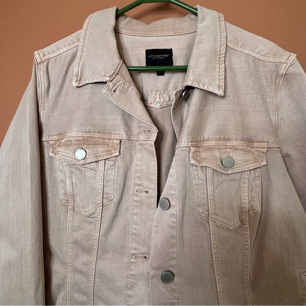 Liverpool Blush Jean Jacket - Picture 4 of 11